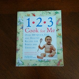 Baby food cookbook